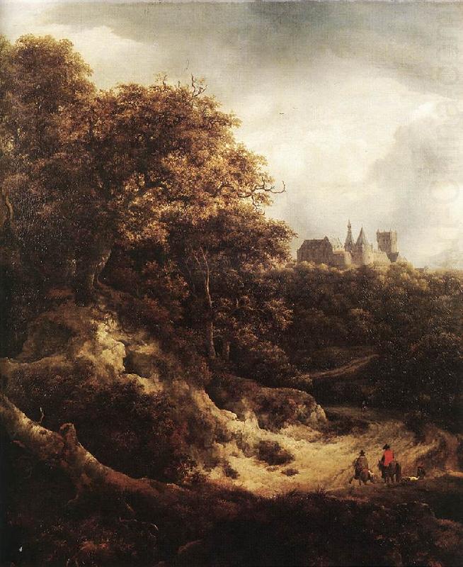 The Castle at Bentheim d, RUISDAEL, Jacob Isaackszon van